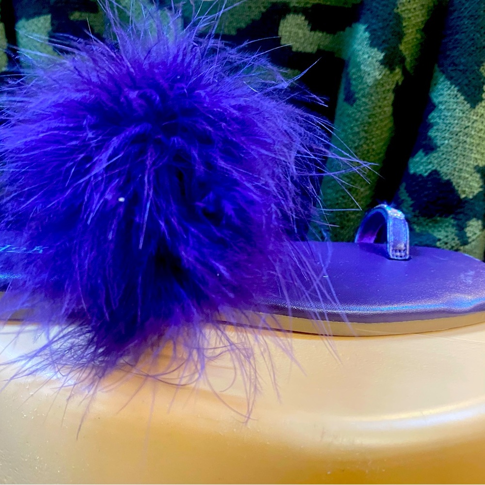 Furry Sandals by Phazes of women sizes 5 through 11.5 all colors